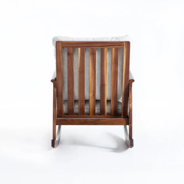 Zed Design Khalseh Rustic Wood Rocker