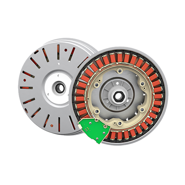 Electromotor direct drive washing machine 500 watt