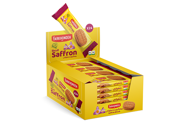 Farkhondeh Saffron Biscuit-32gr