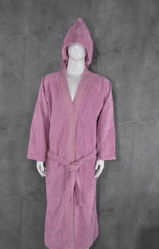 Cotton Terry towel Bathrobe (Non-Velvet)