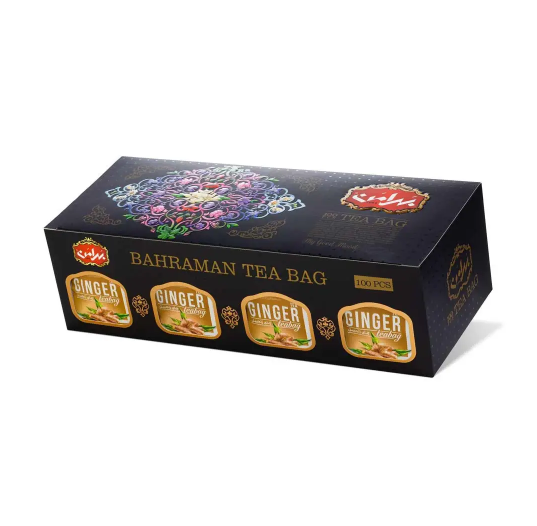Ginger Black Tea, 100 Tea Bags