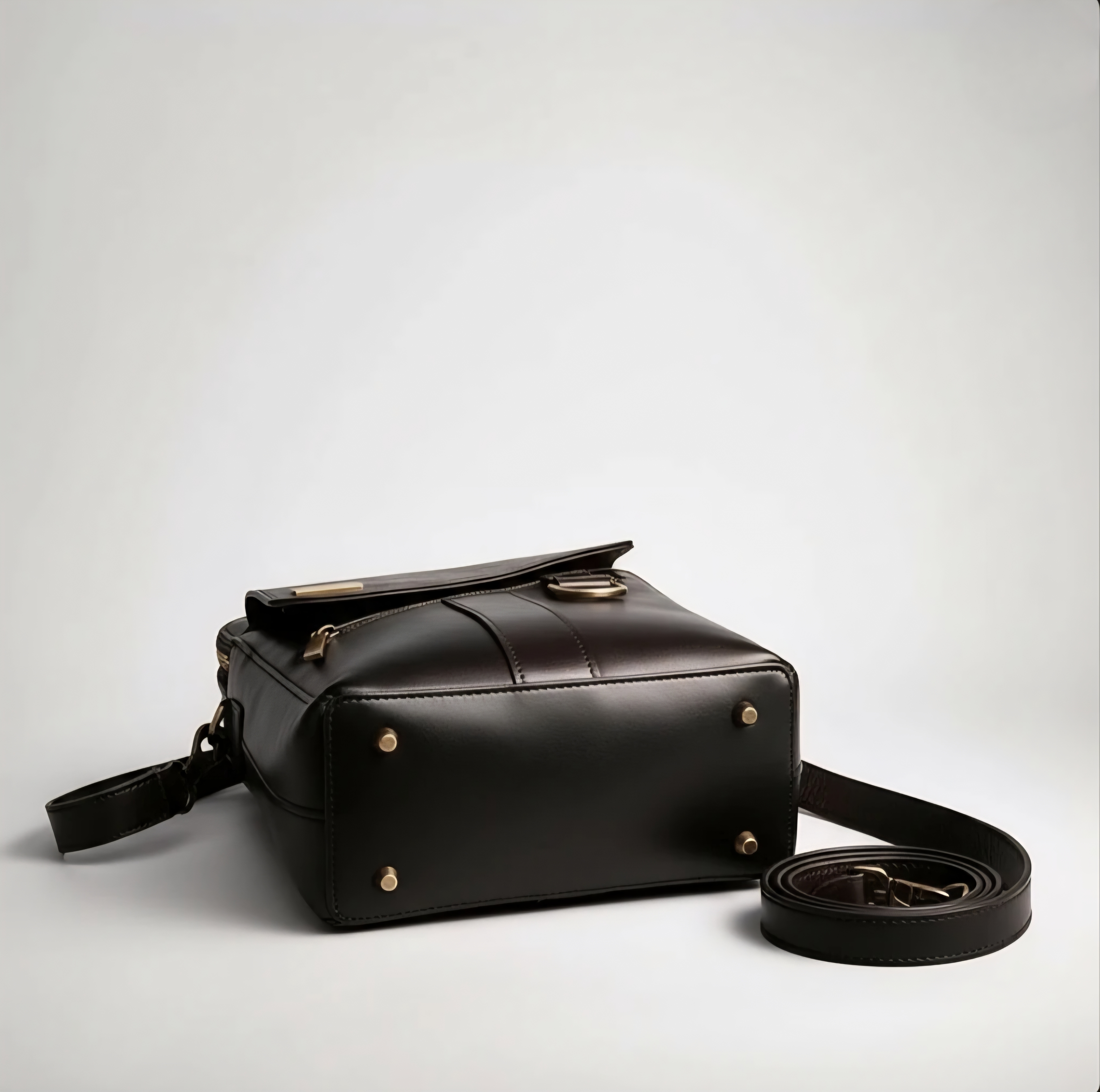 RAVEN Men’s Leather Crossbody Bag