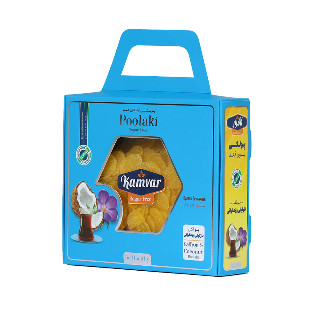 Sugar-Free Diet Isomalt Candy Flakes with Natural Flavors 150g