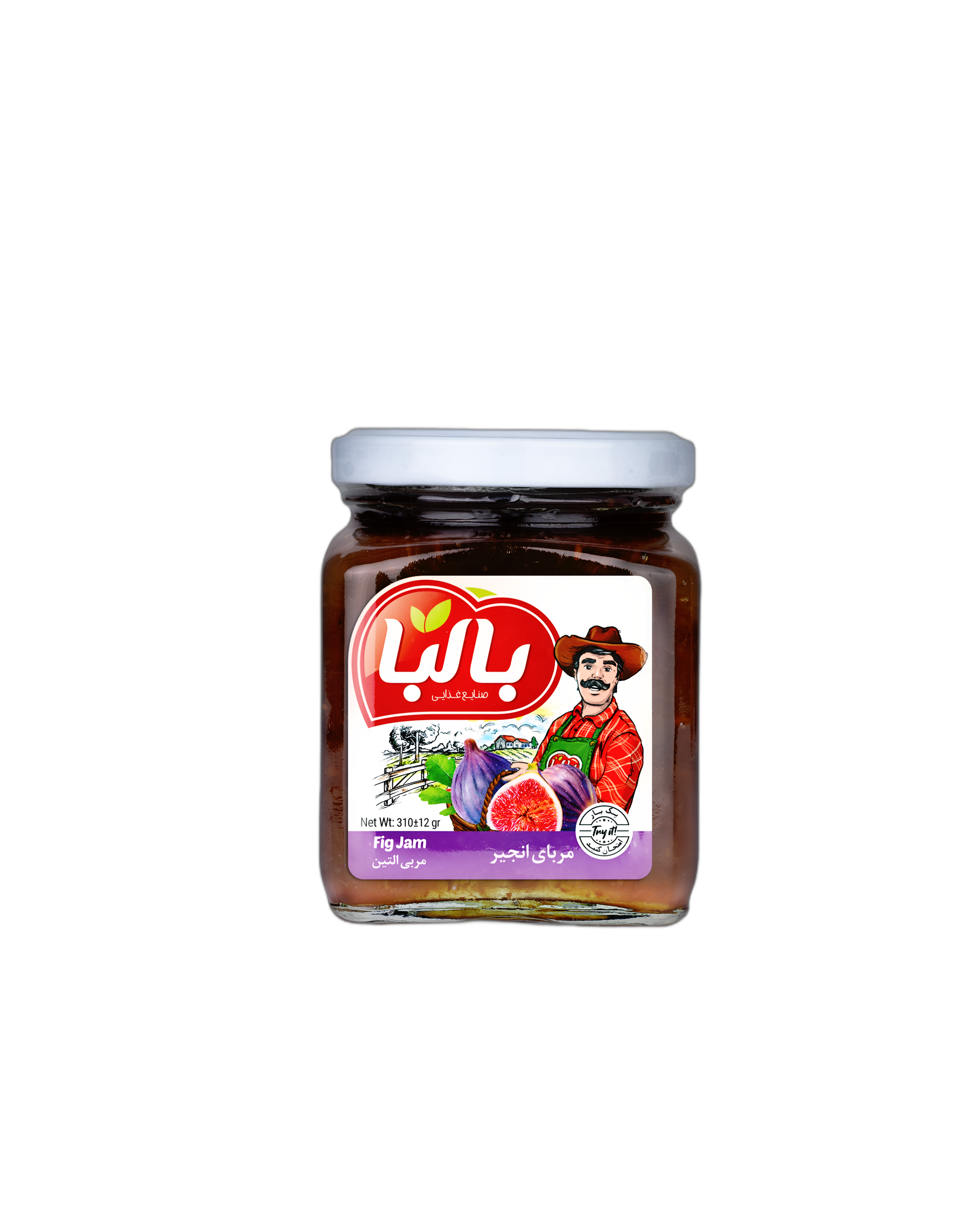 Balba Fig Jam – 310 g Glass Jar