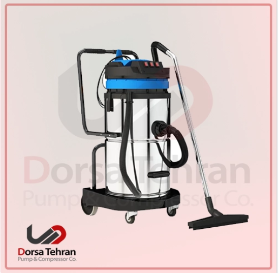 Three-Motor Wet & Dry Industrial Vacuum Cleaner  ALVAND Model