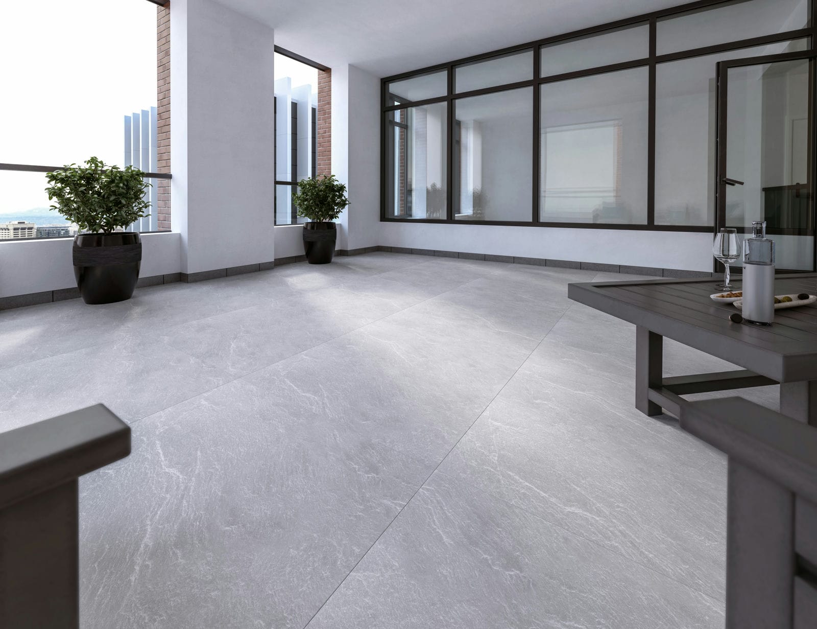 Light Gray Showman Tile | 80x80