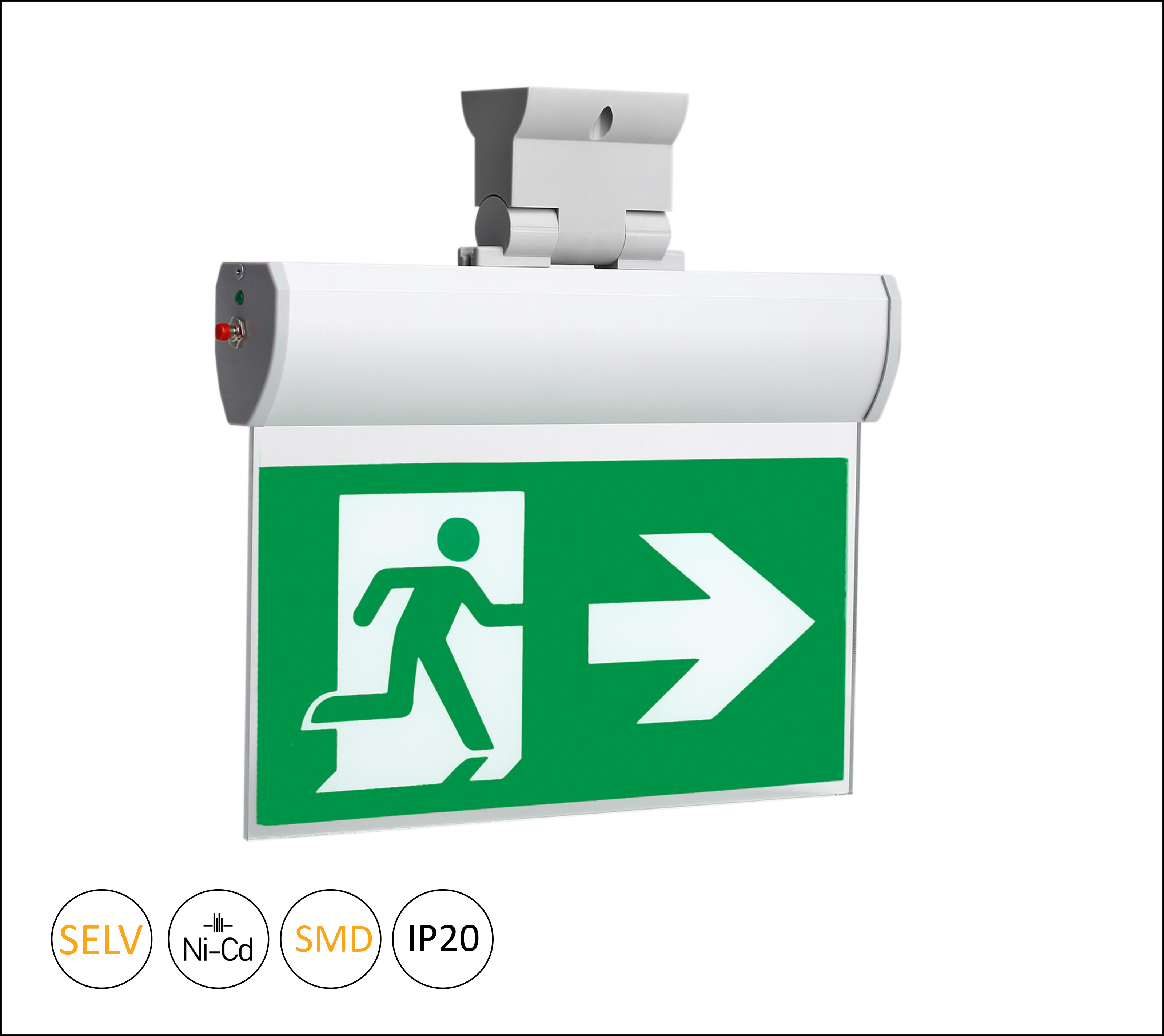 Anodized Aluminum  Indoor Lighting-Emergency Lights-Tuna M
