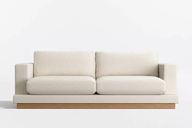Zed Design Artemia 3-Seater Solid Beech Wood Sofa