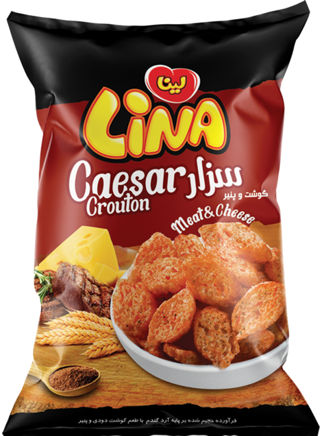 Meat & Cheese Caesar Crouton