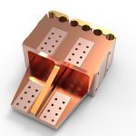High-Precision Copper-Silver Alloy Electrical Terminal Block for Industrial Power Systems