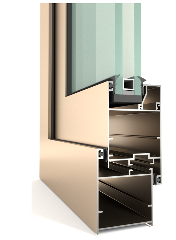 ALDOX system is a normal door and window system 