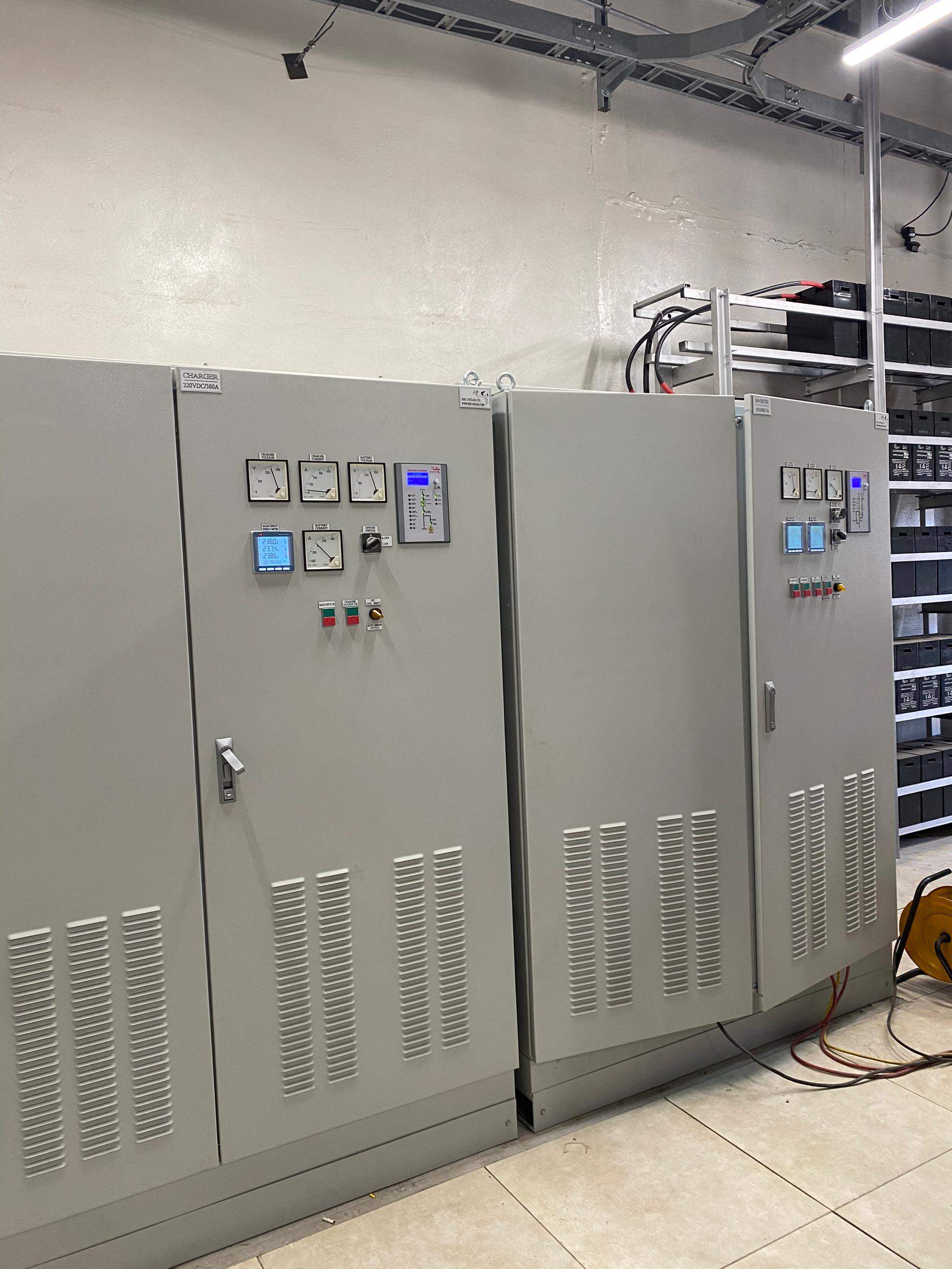 INDUSRTIALDC BATTRY CHARGER INPUT 400V 50Hz