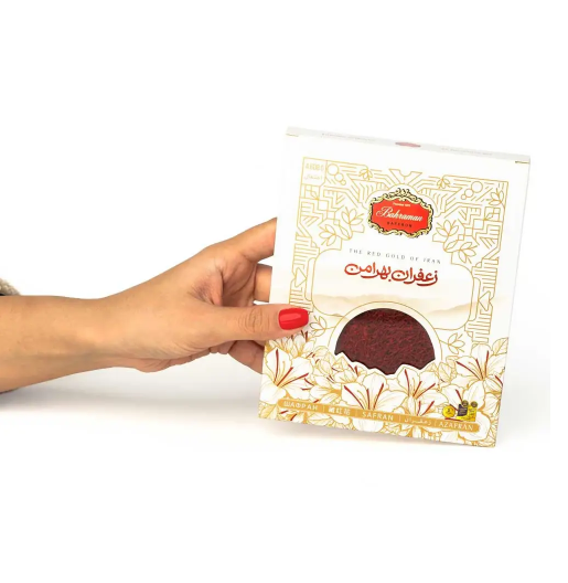 Saffron, 4.608 grams (One Mesghal) Tin Pack