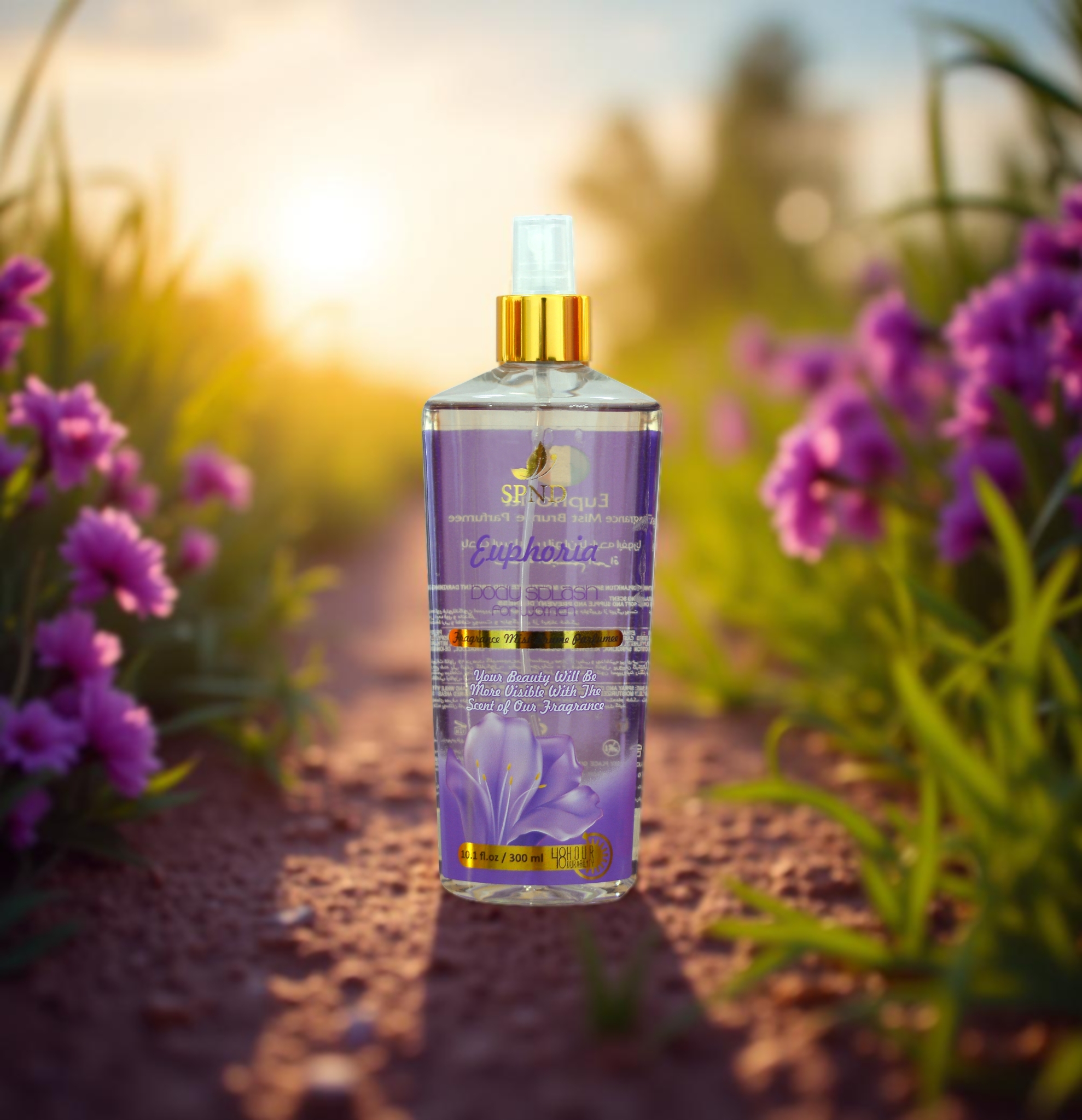 SPN Aqua Euphoria Body Splash  Long-Lasting Floral Fragrance