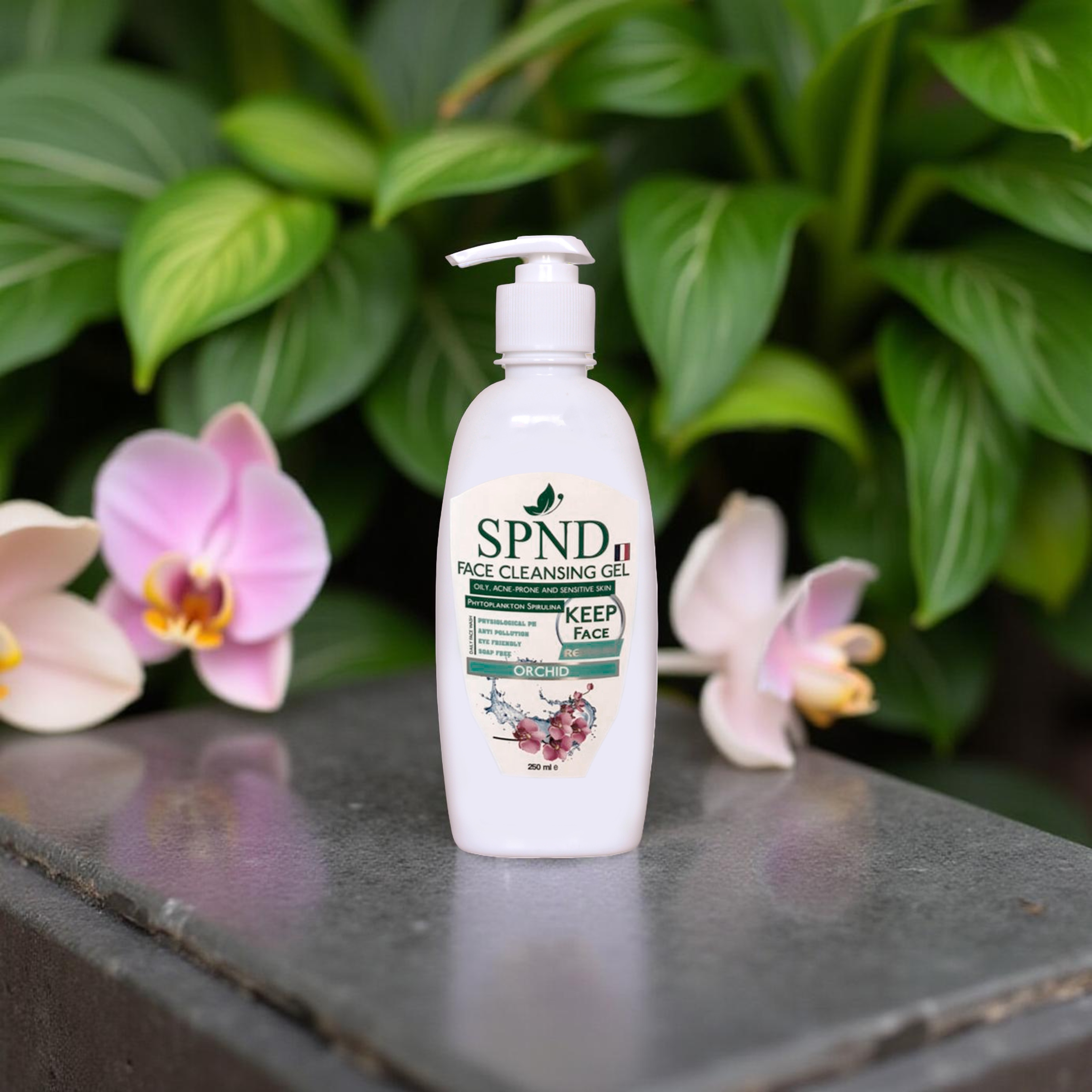 SPND Face Cleansing Gel  Orchid Extract (250 ml)