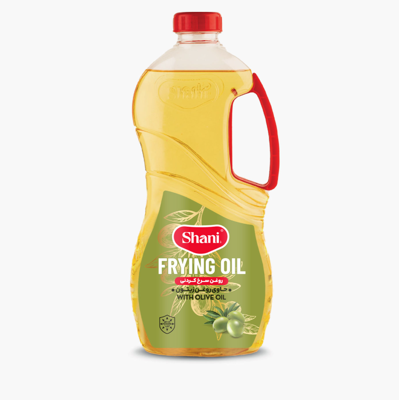 Plastic Bottle with Handle - Frying oil containing Olive
