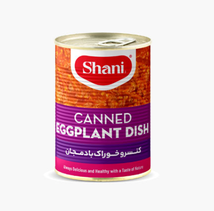 Canned Eggplant Dish Rich in Fiber and Essential Vitamins