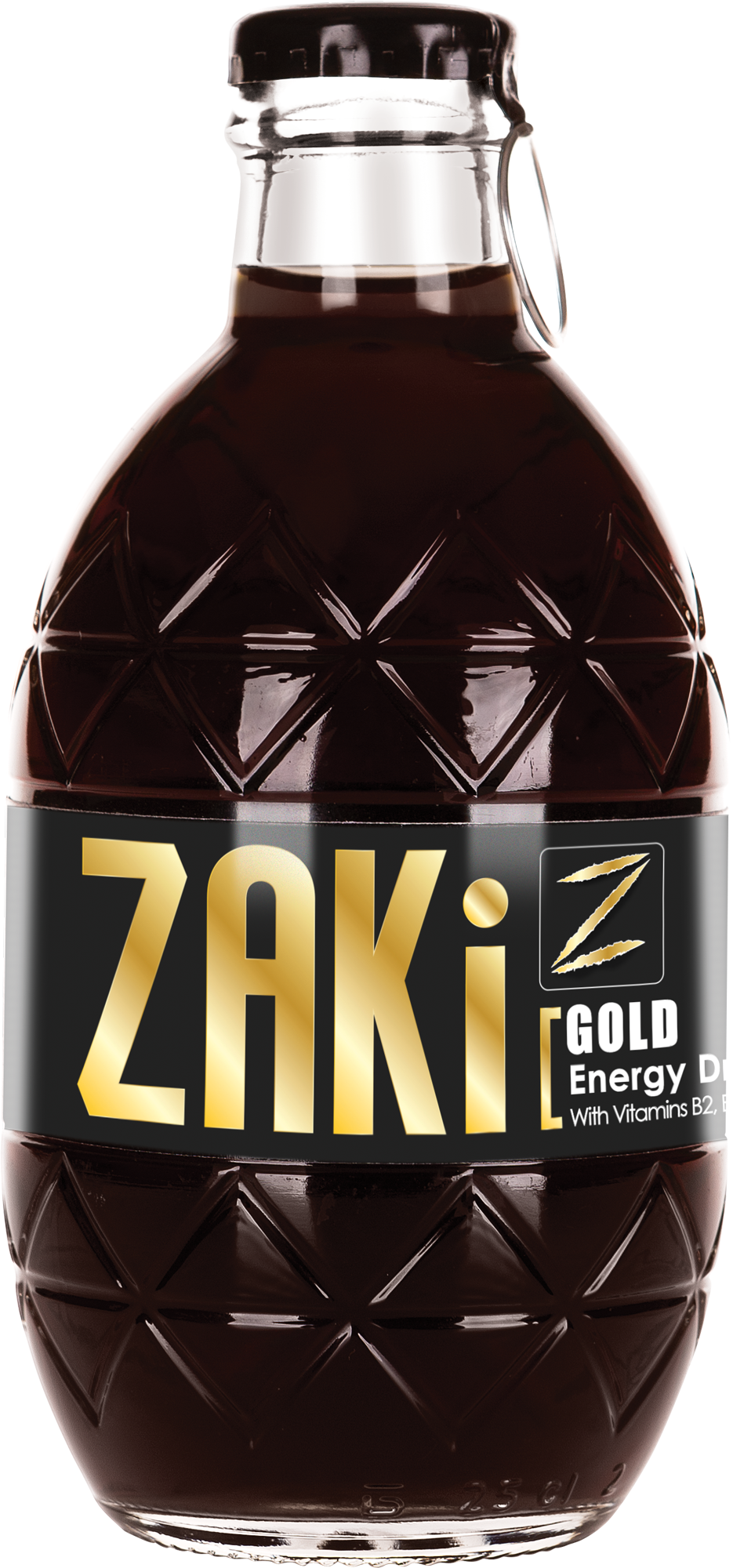Gold Energy Drink – 240ML Glass Bottle