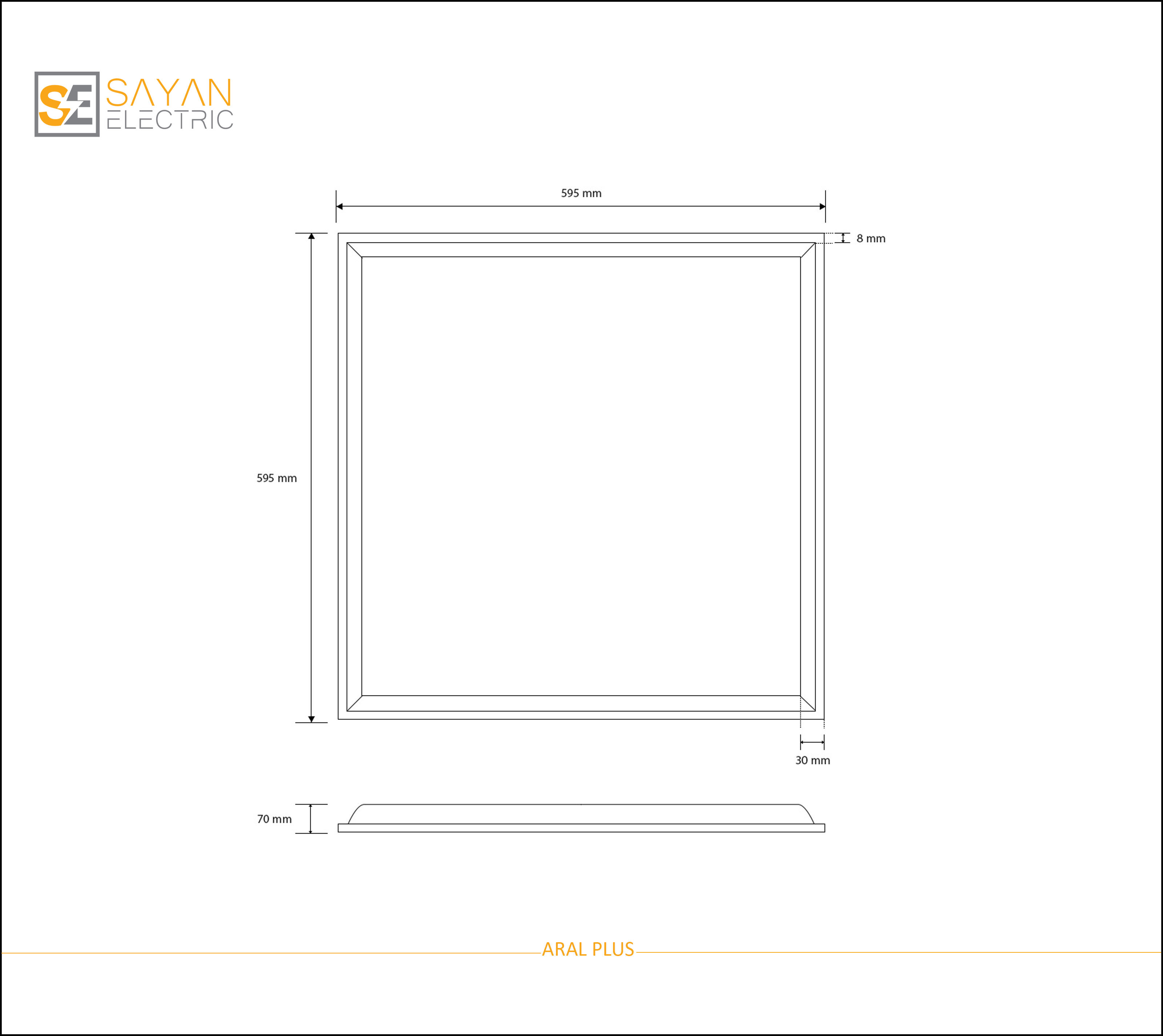 SMD LED,Indoor Lighting-Panel Series-Aral Plus
