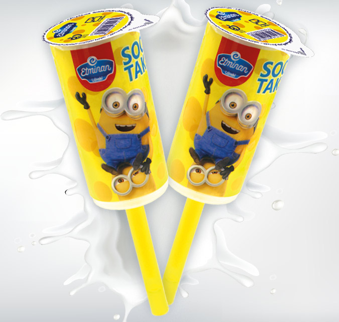 Eminan Minion Kids Cup Ice Cream