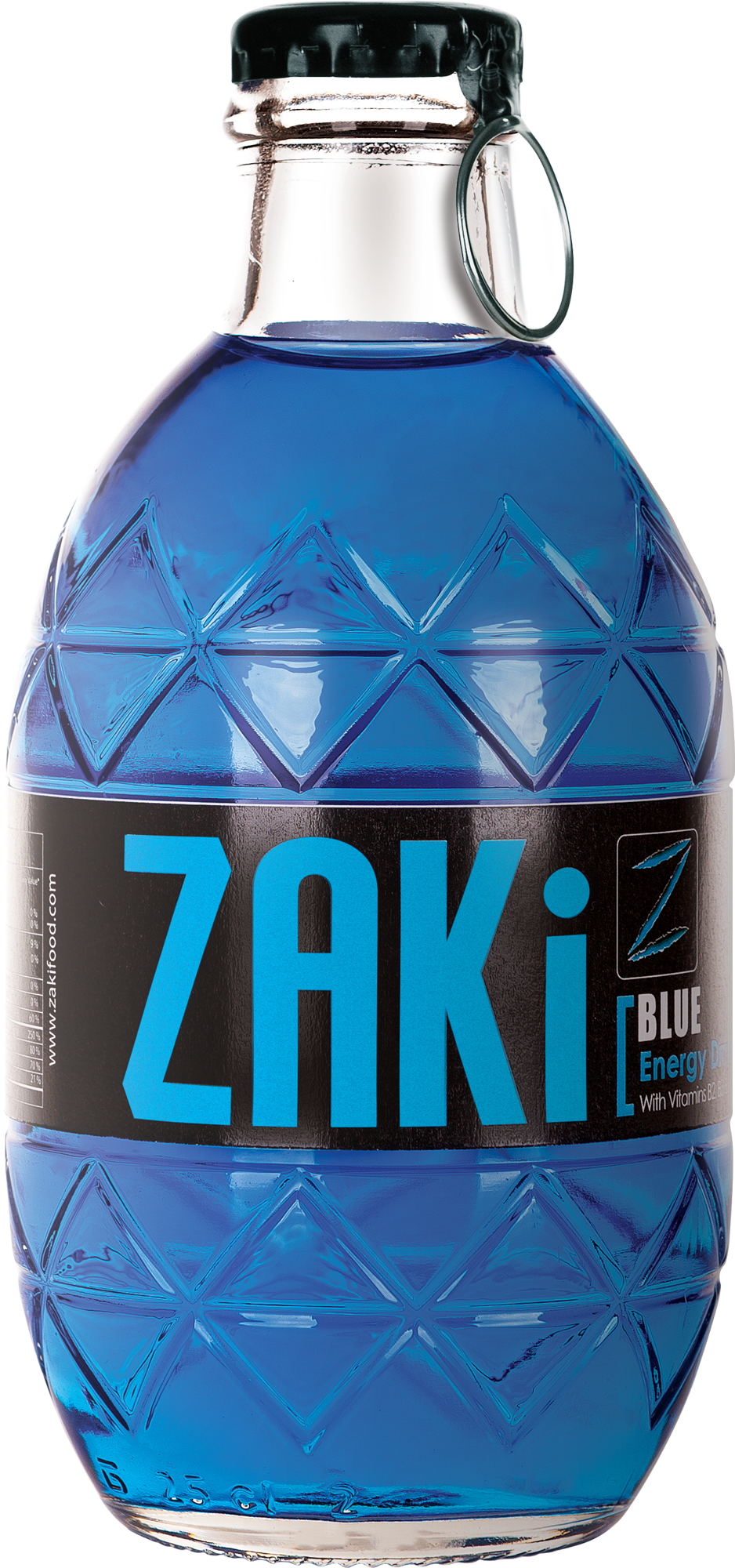 Blueberry Energy Drink – 240ML Glass Bottle