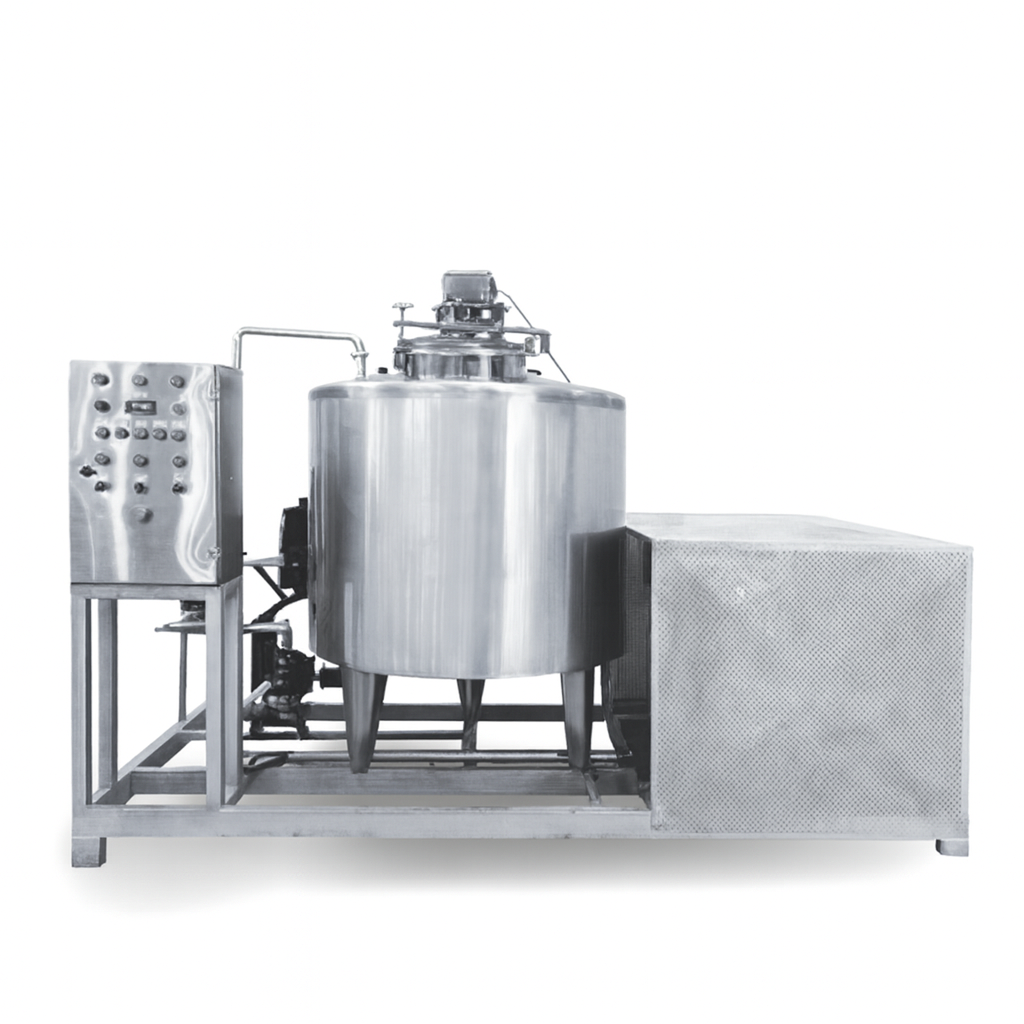 Industrial Stainless Steel Mixing Tank with Heating & Agitator