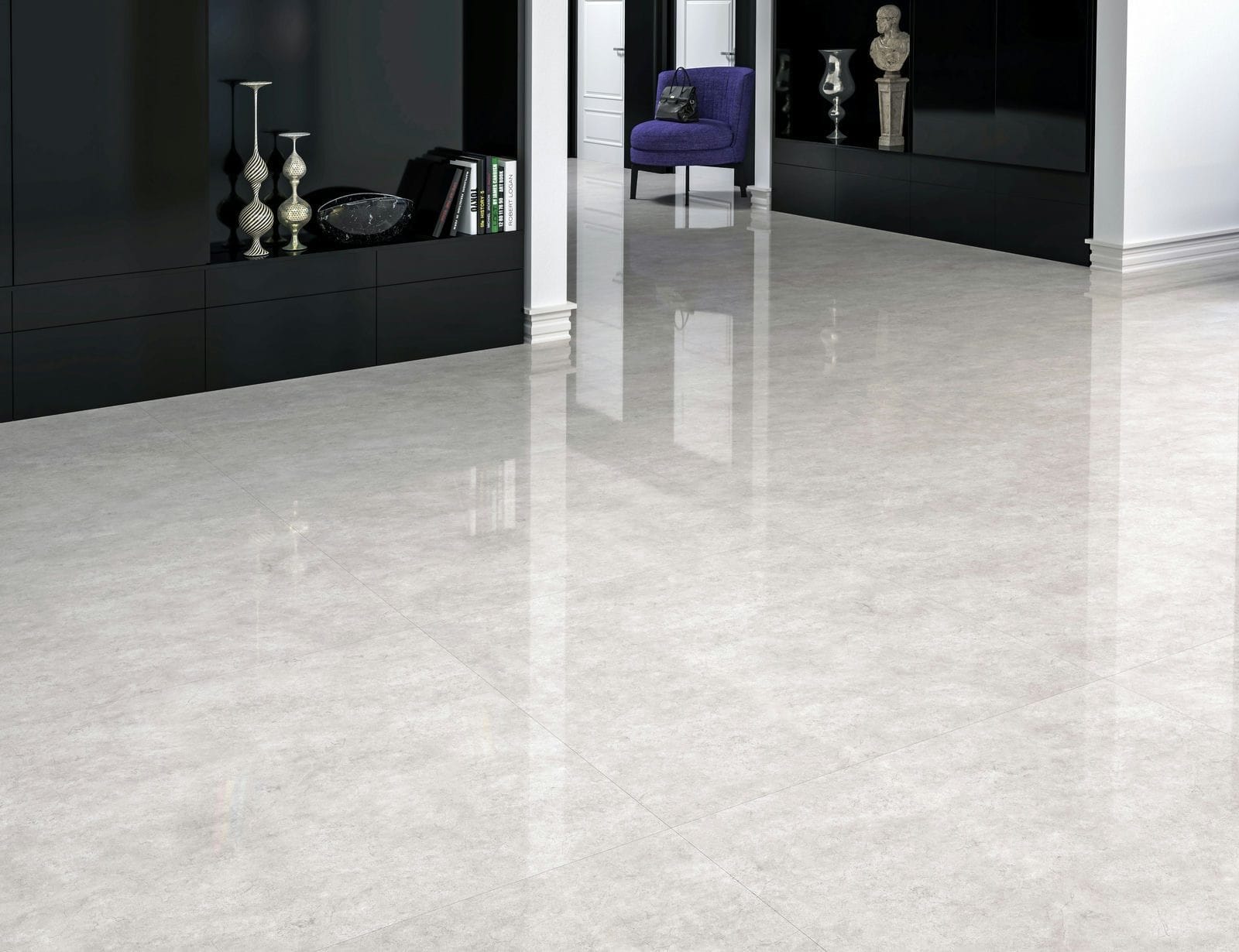 Dark Gray Sayman Tile | 100x100