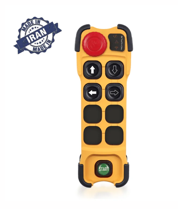 RichWave TF-401 /  TF-402  4-Button Single-Speed Overhead Crane Remote Control Transmitter