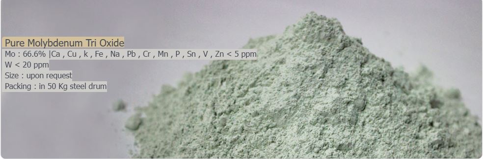 Pure Molybdenum Tri Oxide
