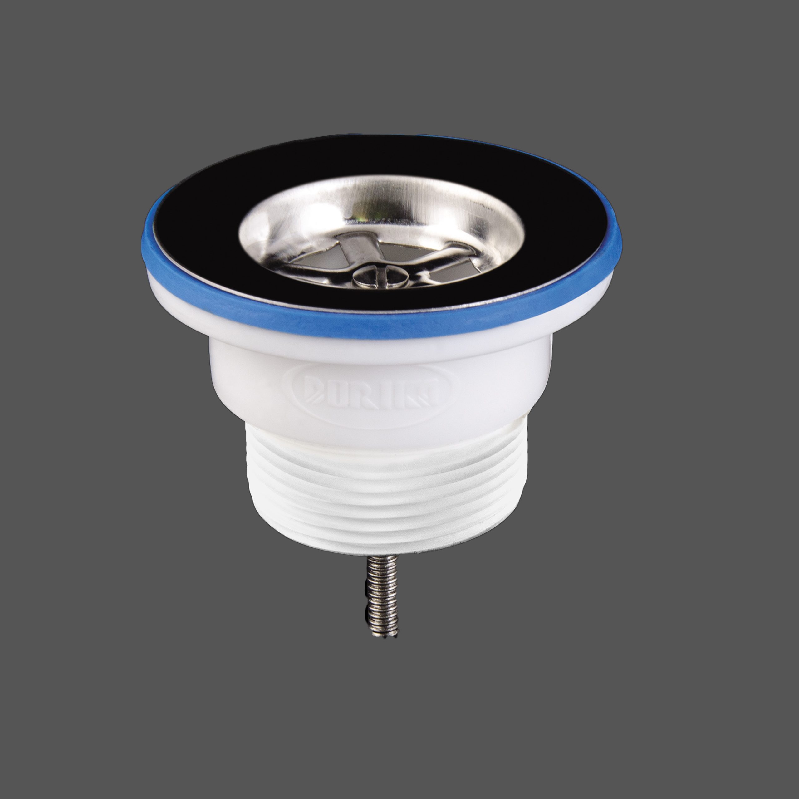 sink waste drain with PVC plug