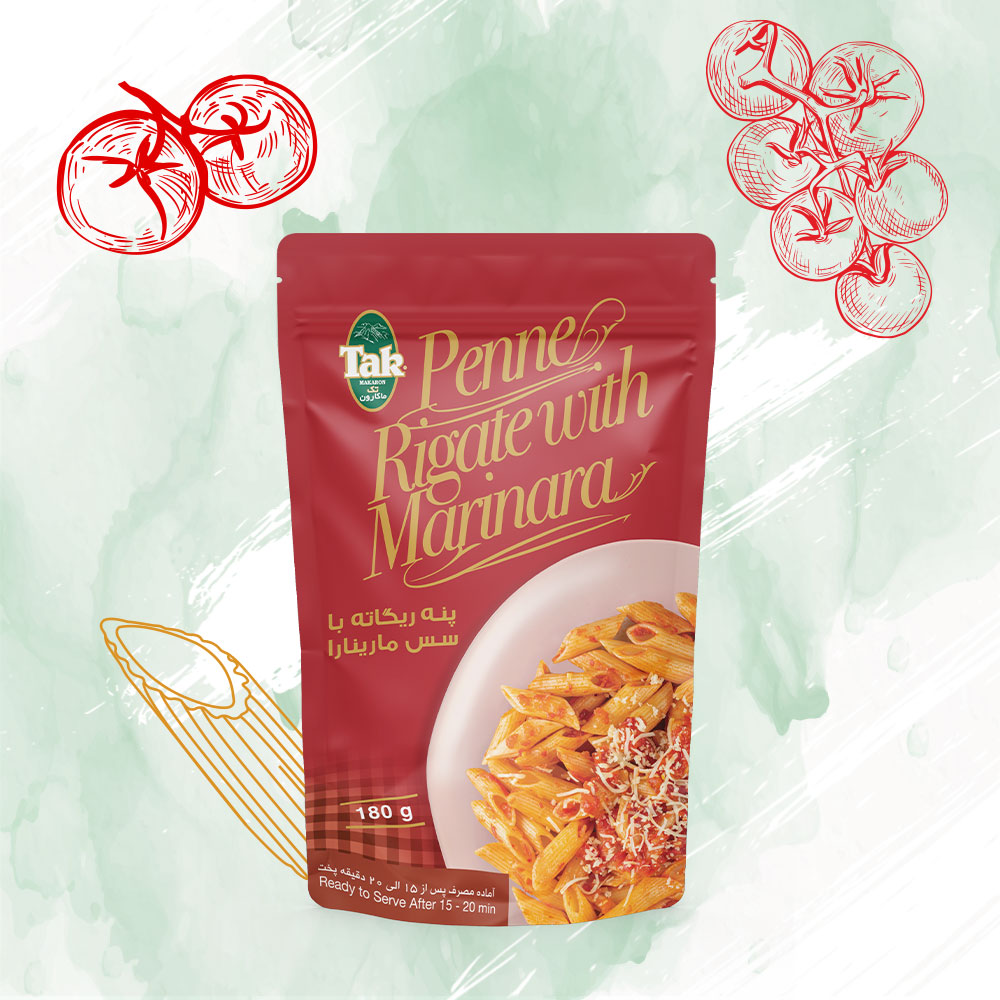 Penne Rigate with Marinara Sauce