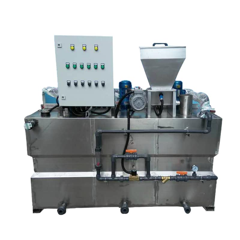 Powder chamber preparation unit