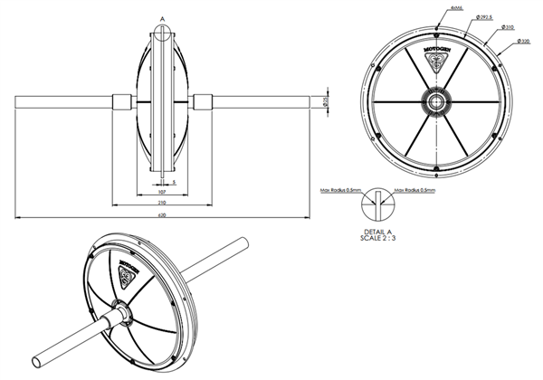External rotor permanent magnet air conditioner electromotor