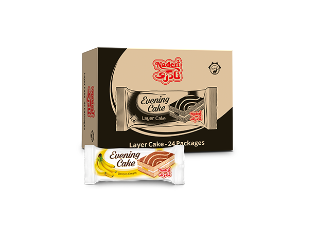 (box) Evening cake with Banana flavor-Orange flavor   