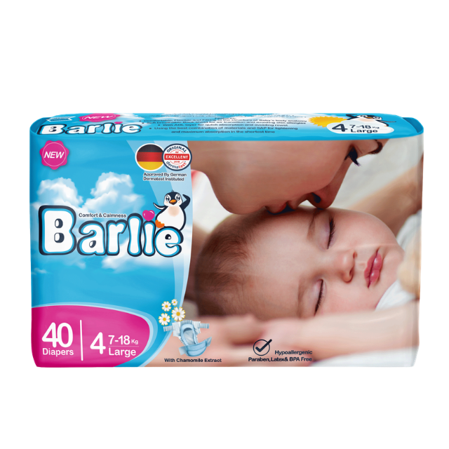 Baby Diaper - Large Size (4) - 40 Pcs - 6 Packs