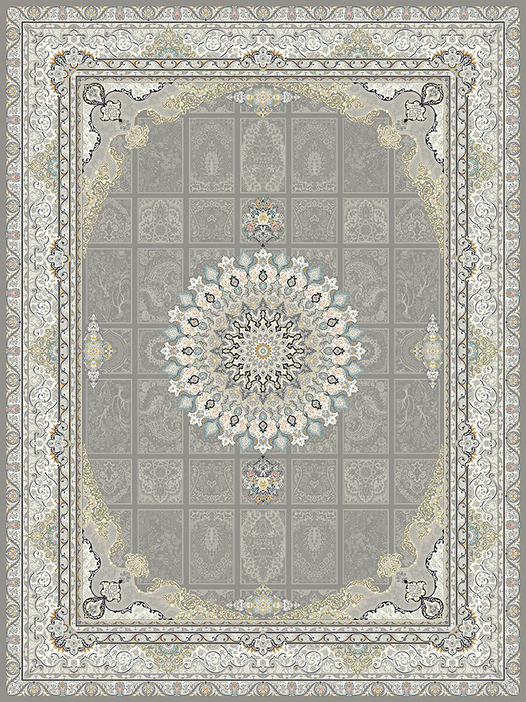 Reeds High-Density Acrylic Machine-Made Persian Carpet