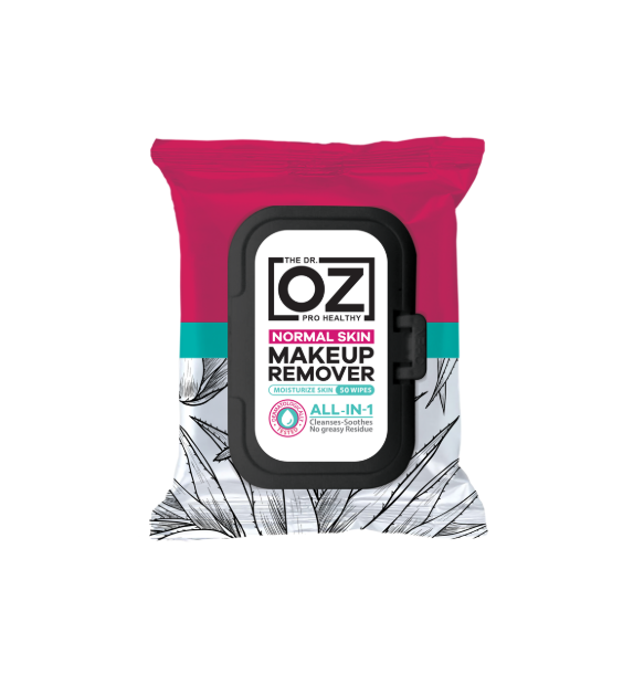 Makeup Remover Wet Wipes for Normal Skin (Lid Pack) 50 Sheets