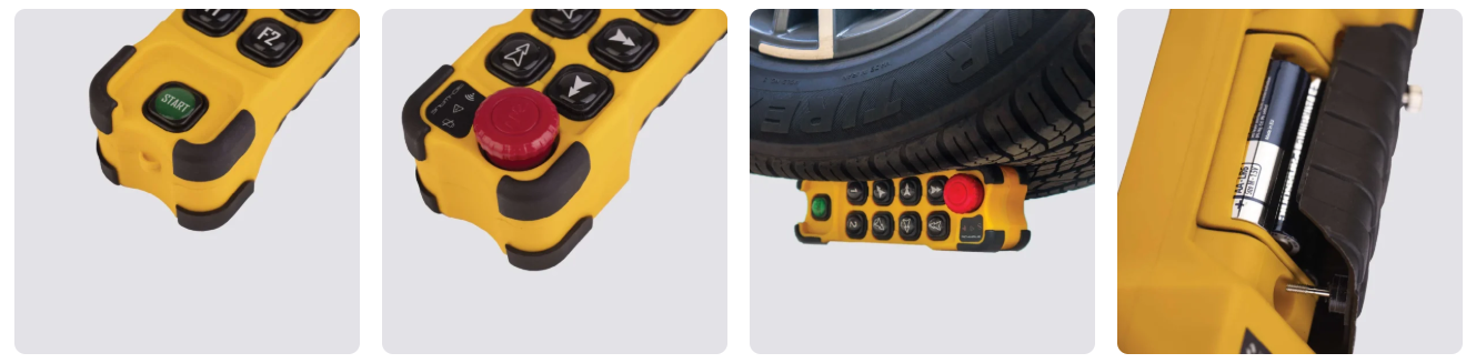 RichWave TF-801 /  TF-802  8-Button Single-Speed Overhead Crane Remote Control Transmitter