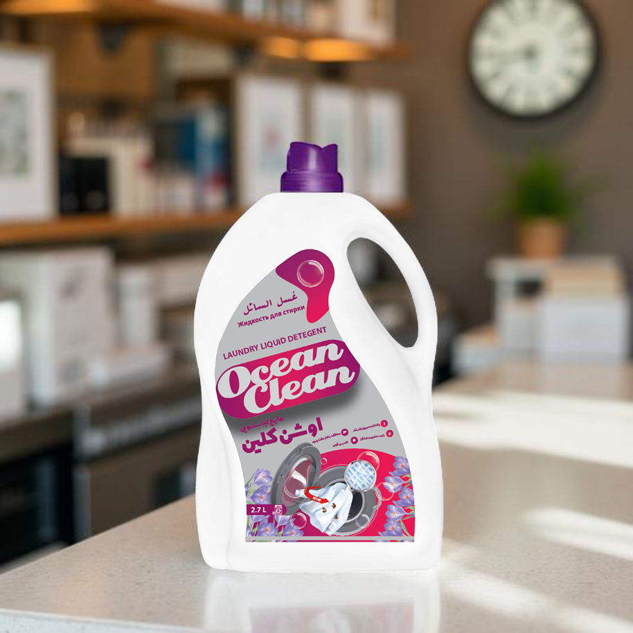 Ocean Clean Laundry Liquid Detergent  2.7 L