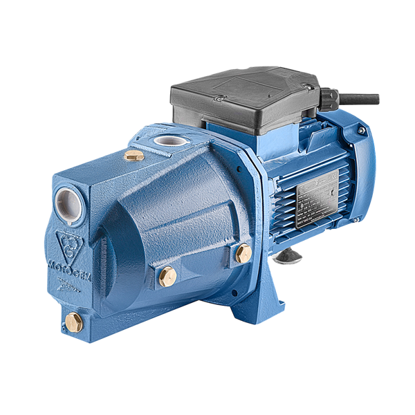 Single-phase induction domestic water electropump with steel impeller - 