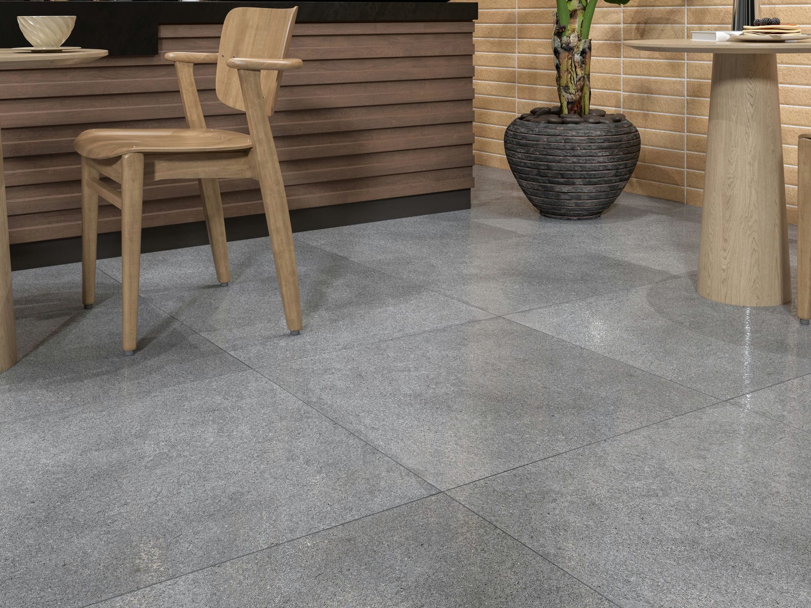 Dark Gray Samin Tile | 60x60