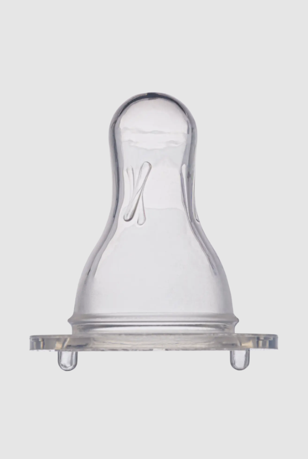 Aillin classic round nipple size 1 double crystal frame -size 1-2 clear box 72 PCS