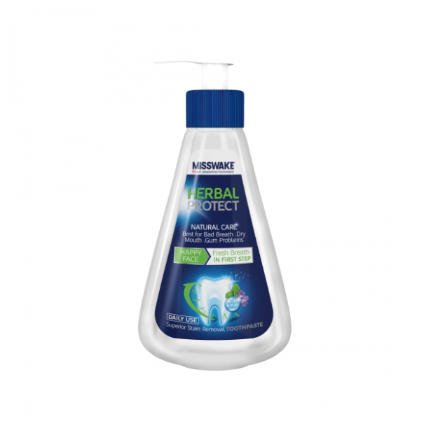Herbal Pump-Dispensed Toothpaste 185 ml