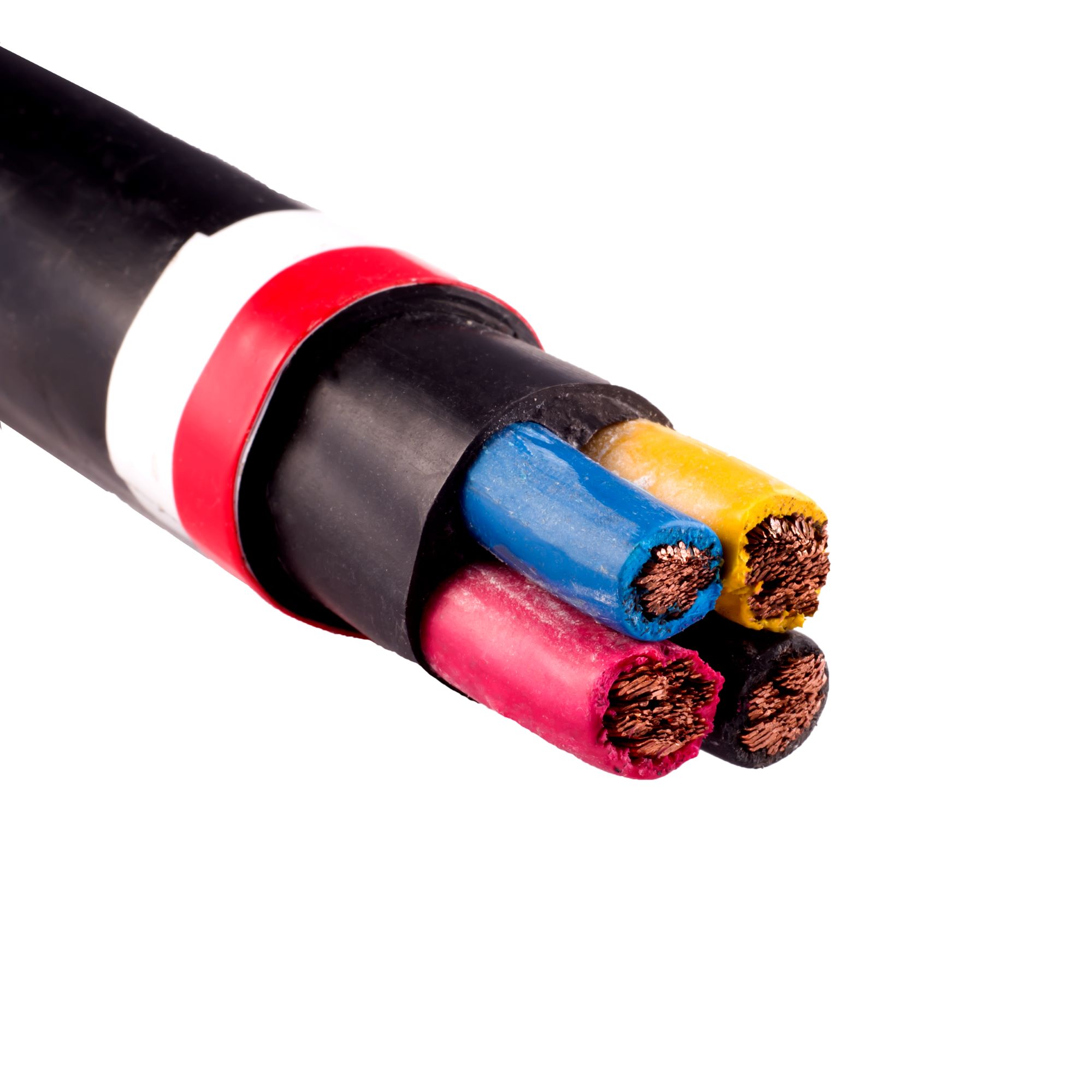 Flexible cables with a cross-section of 4x16
