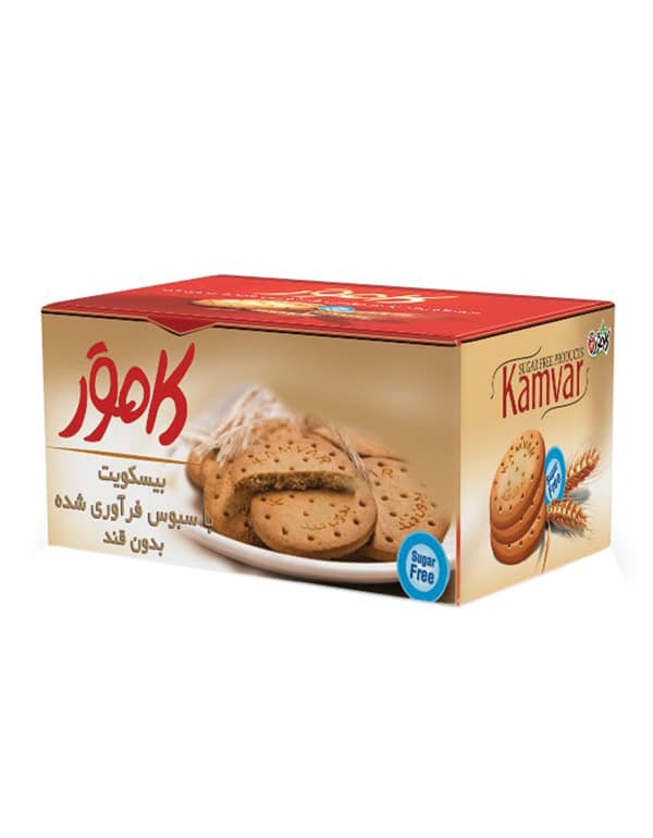 Sugar-Free & Diet-Friendly Processed Wheat Bran Biscuits with High Fiber - Healthy Snack for Weight Management and Diabetic-Friendly- 220g