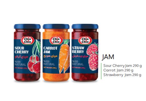Jar Cherry jam - 330gr