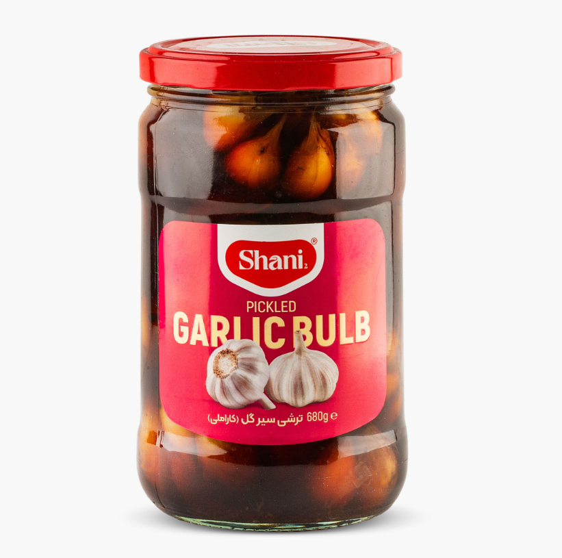 Jar garlic bulb pickled -680g