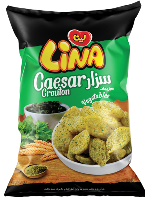 Vegetable Caesar Crouton