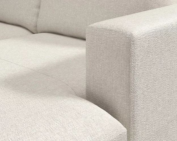 Zed Design Arta U-Shaped Comfort Sofa with Solid Natural Wood Frame & Hypoallergenic Foam