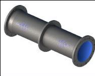 Cast Iron Double Flange Pipe